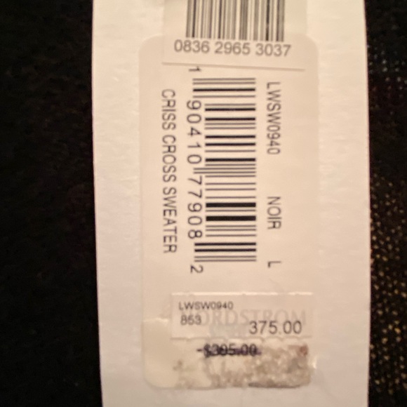 Frame Cashmere Criss Cross Sweater - Picture 3 of 5